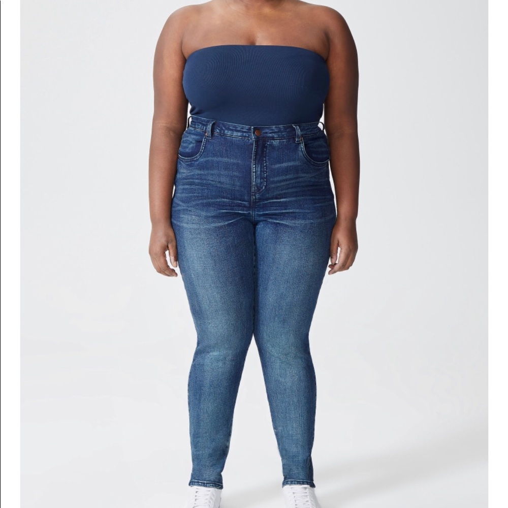 Siene High Rise Skinny Jeans 32”